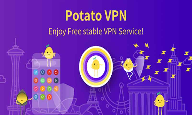 Potato VPN Mod APK [WiFi Proxy] Free Download