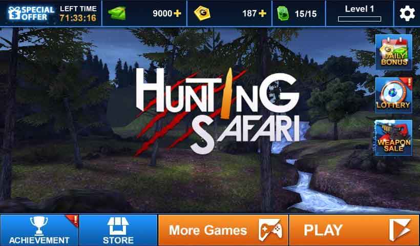 Hunting Safari 3D Mod Apk Free Download